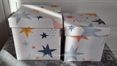 Bougies boîtes cadeaux