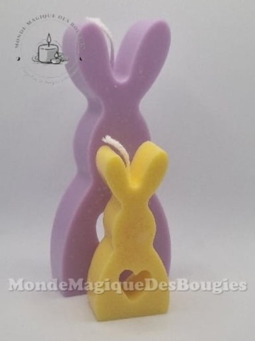 Bougies lapins 2d