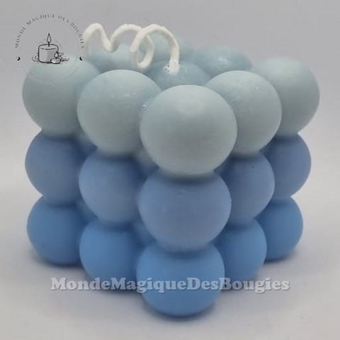 Bougies cube billes