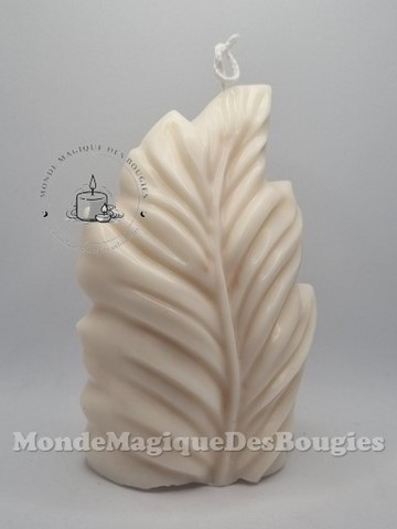 Bougie feuille