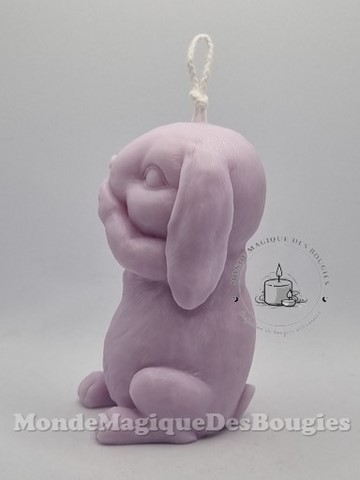 bougie animaux lapin