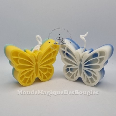 Bougie duo de papillon