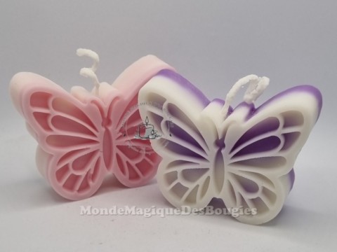 Bougie duo de papillon