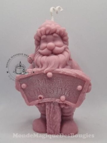 Bougie pere noel