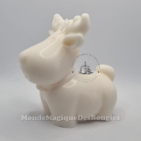 Bougies animaux noel rennes