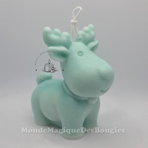Bougies animaux noel rennes