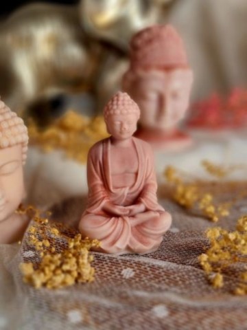 Bougie bouddha