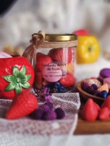 fondant bougie pot gourmand