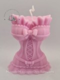 Bougies buste corset