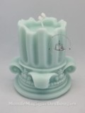Bougie colonne romaine antique courte