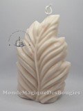 Bougie feuille