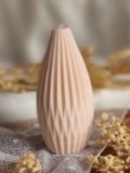 Bougies vase origami